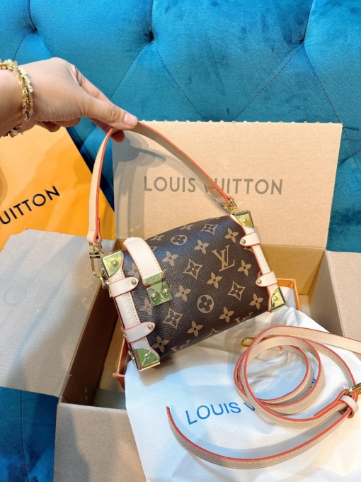 Túi Louis Vuitton LV Side Trunk PM Bag Brown Màu Nâu