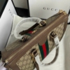 Túi Nữ Gucci Ophidia GG Medium Tote Beige Ebony 524537-K05NB-8745 7 Túi Tote Công Sở Gucci Màu Nâu