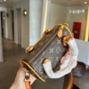 Túi Trống Louis Vuitton LV Monogram 4 Màu Denim Vàng Nâu Trắng 27 Túi Trống Louis Vuitton LV Monogram Brown