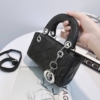 Túi Xách Nữ Christian Dior Lady Size 20 Dáng Dài Màu Đen 14 Túi Xách Nữ Christian Dior màu Đen Dáng Dài