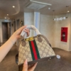 Túi Gucci Ophidia GG Size 21 Màu Nâu 3 Sọc 10 Túi Xách Nữ Gucci Ophidia Màu Nâu