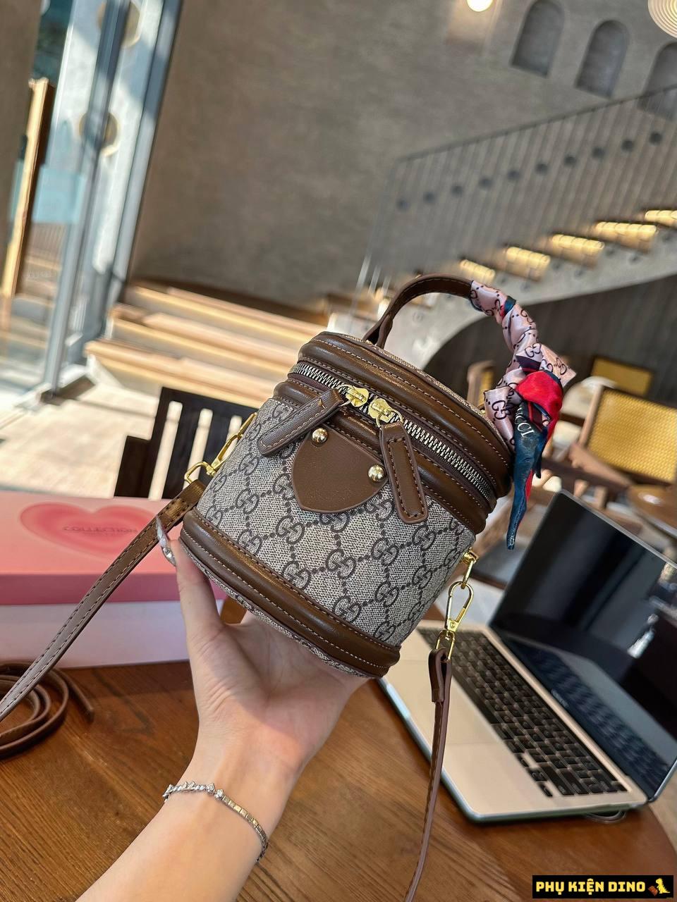 Túi Xách Tay Gucci Cặp Lồng Gucci Ophidia Size Nhỏ 1 Túi Xách Tay Gucci Cốp Size 18