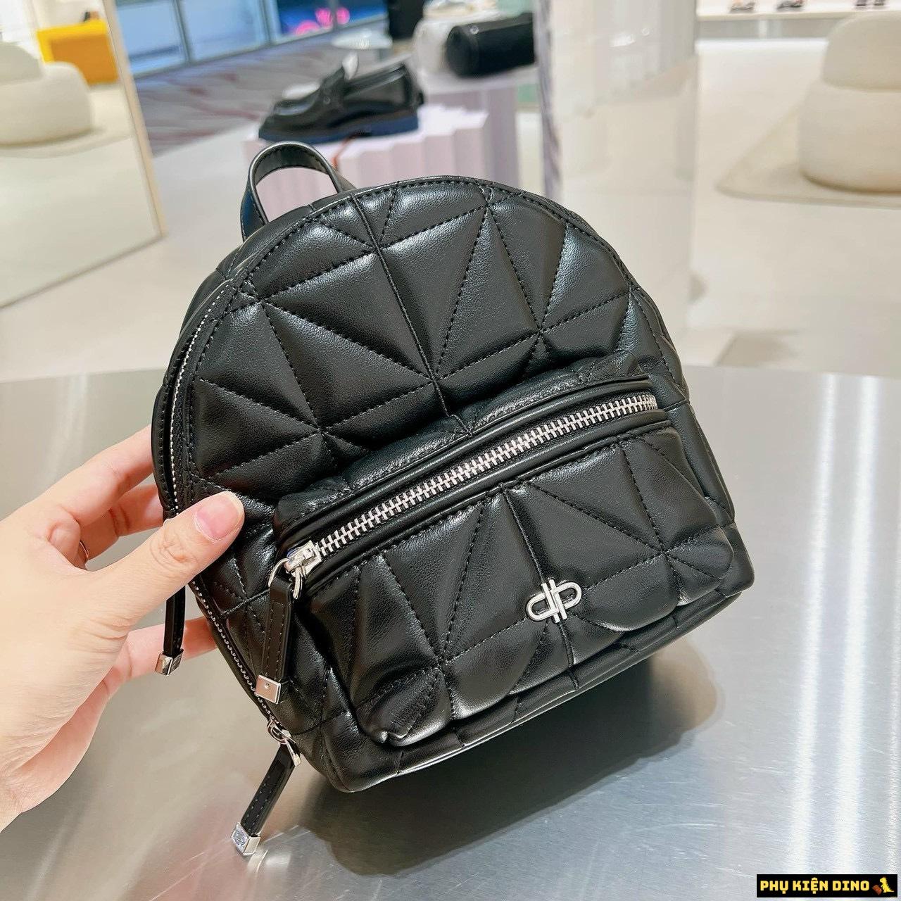 Balo Pedro Mini Hai Màu Trắng Đen 6 Balo Pedro Mini Màu Đen