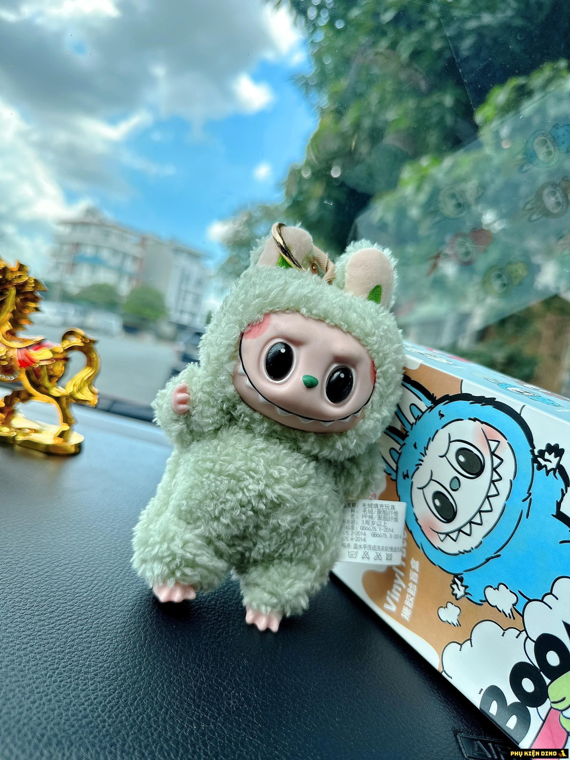 Labubu Rep 1:1 Hai Màu Xanh Cốm Hồng 5 Labubu Rep 11 Xanh Cốm