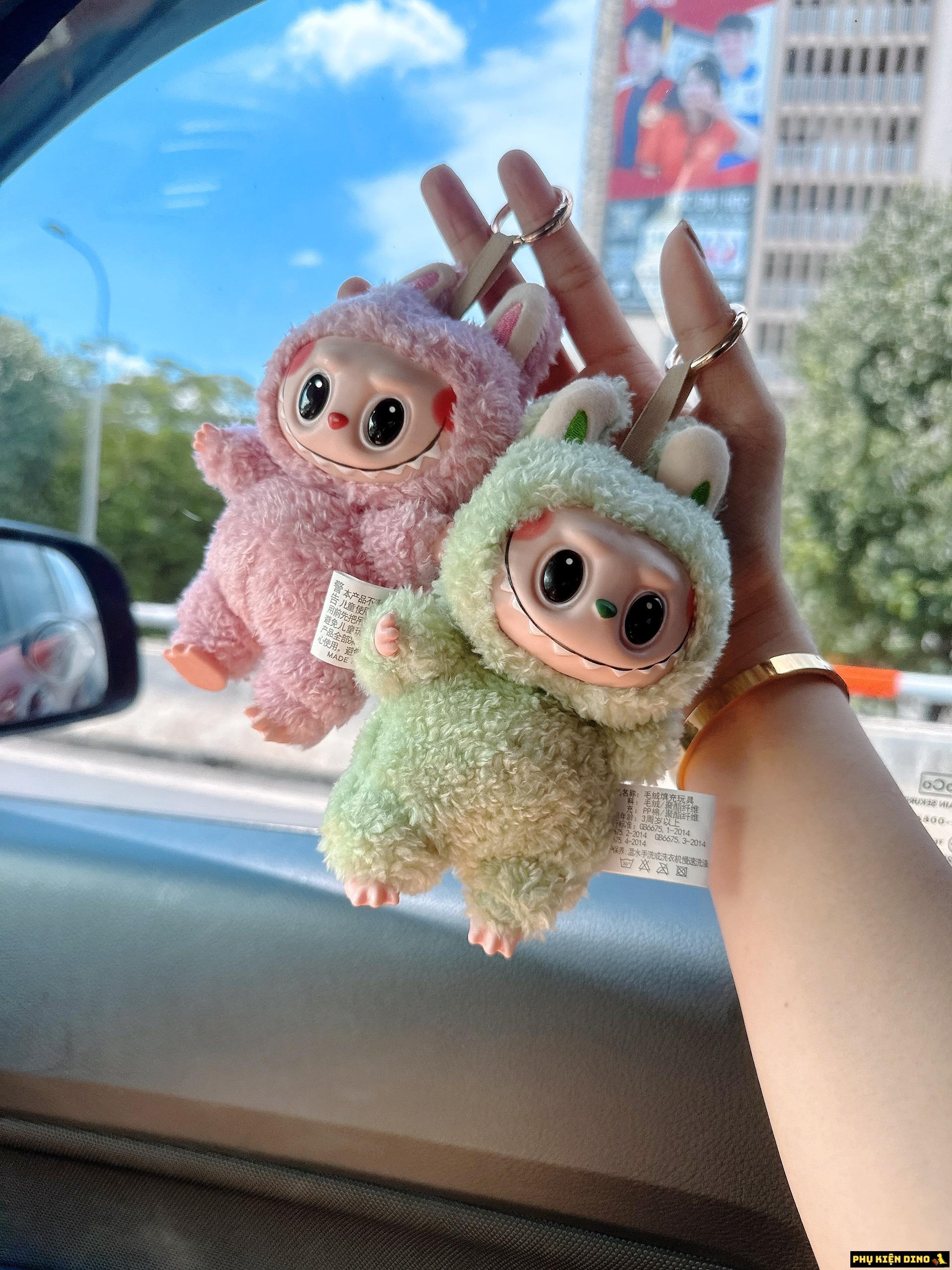 Labubu Rep 1:1 Hai Màu Xanh Cốm Hồng 6 Labubu Rep 11