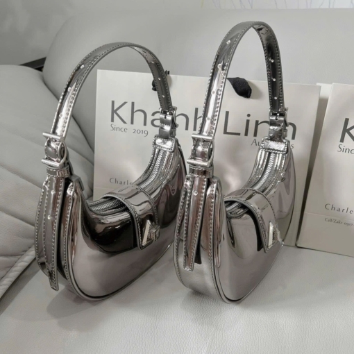 Túi Charles & Keith Silver