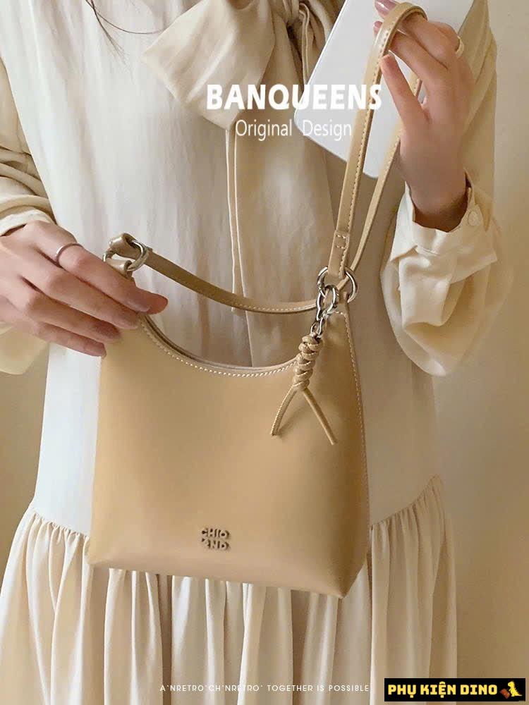 Túi Chio Công Sở 5 Màu Kem Nâu Xanh Hồng Bạc 10 Túi Chio Công Sở Màu Nâu Nhạt