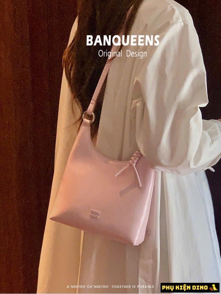 Túi Chio Công Sở 5 Màu Kem Nâu Xanh Hồng Bạc 5 Túi Chio Đeo Vai Công Sở Màu Hồng