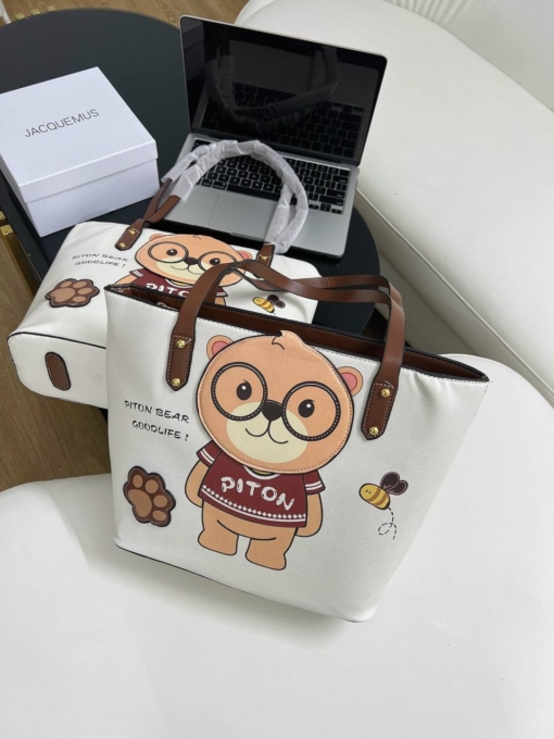 Túi Gấu Size 28 Tote Piton Bear