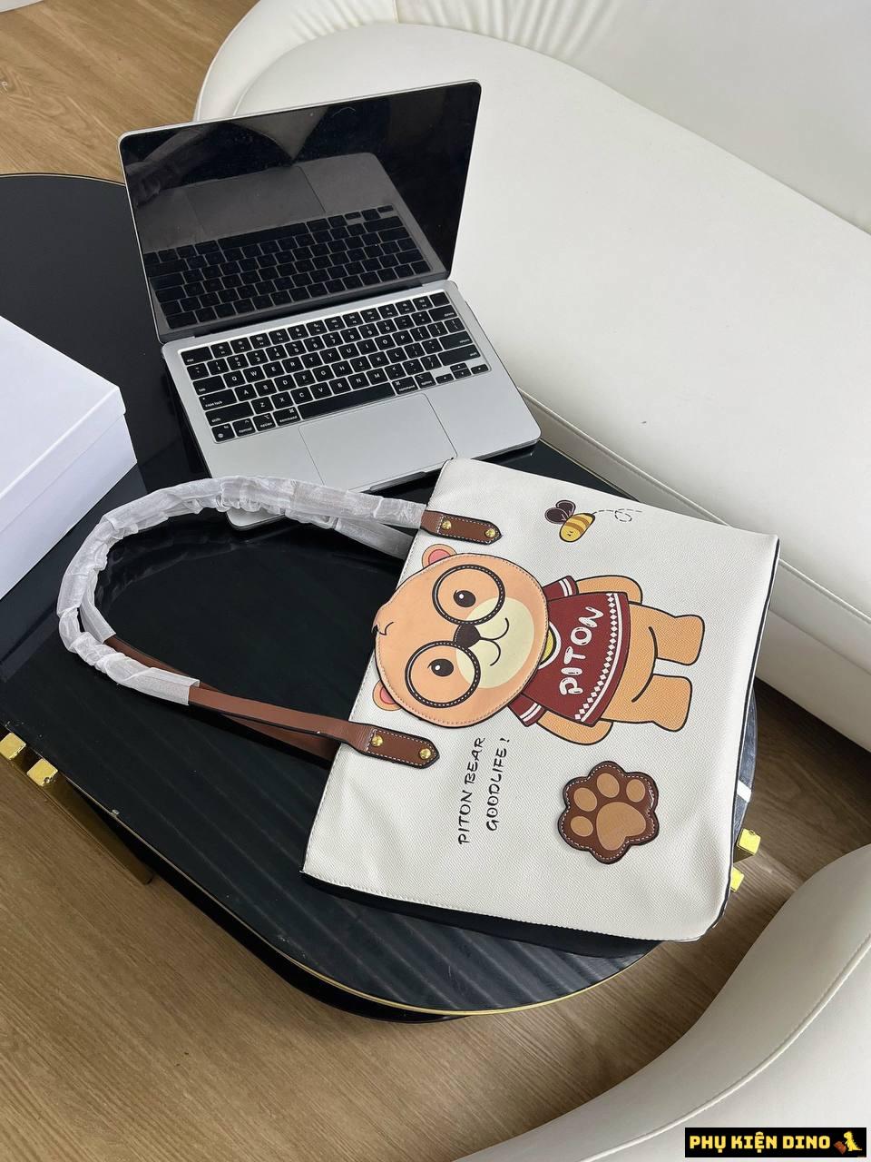 Túi Tote Gấu Size 28 Tote Piton Bear 9 Túi Gấu Tote Size 28 Piton