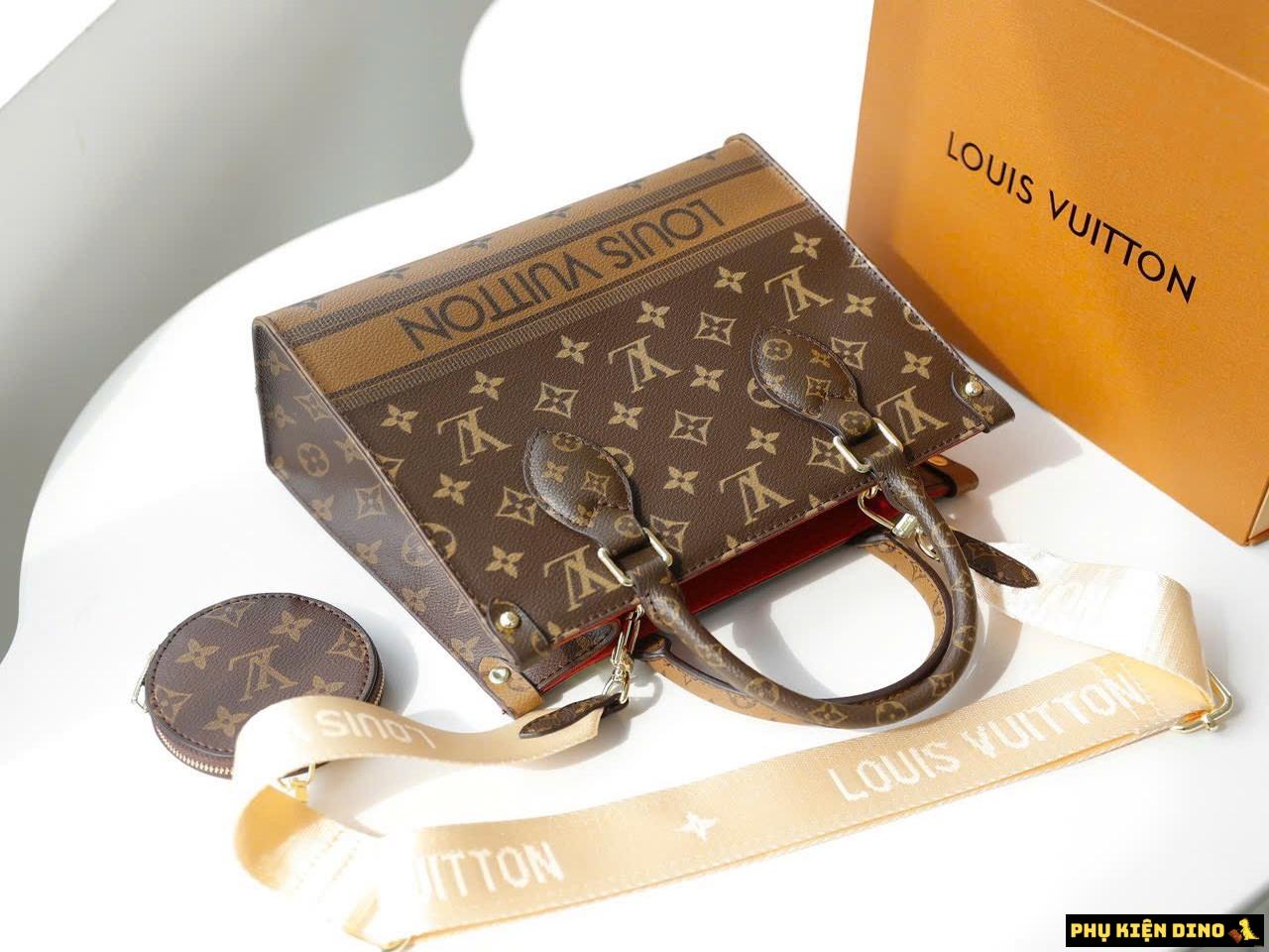 Túi Louis Vuitton LV Công Sở Họa Tiết Sang Trọng 9 Túi Louis Vuitton LV Công Sở Kèm Ví Nhỏ TrònTúi Louis Vuitton LV Công Sở Kèm Ví Nhỏ Tròn