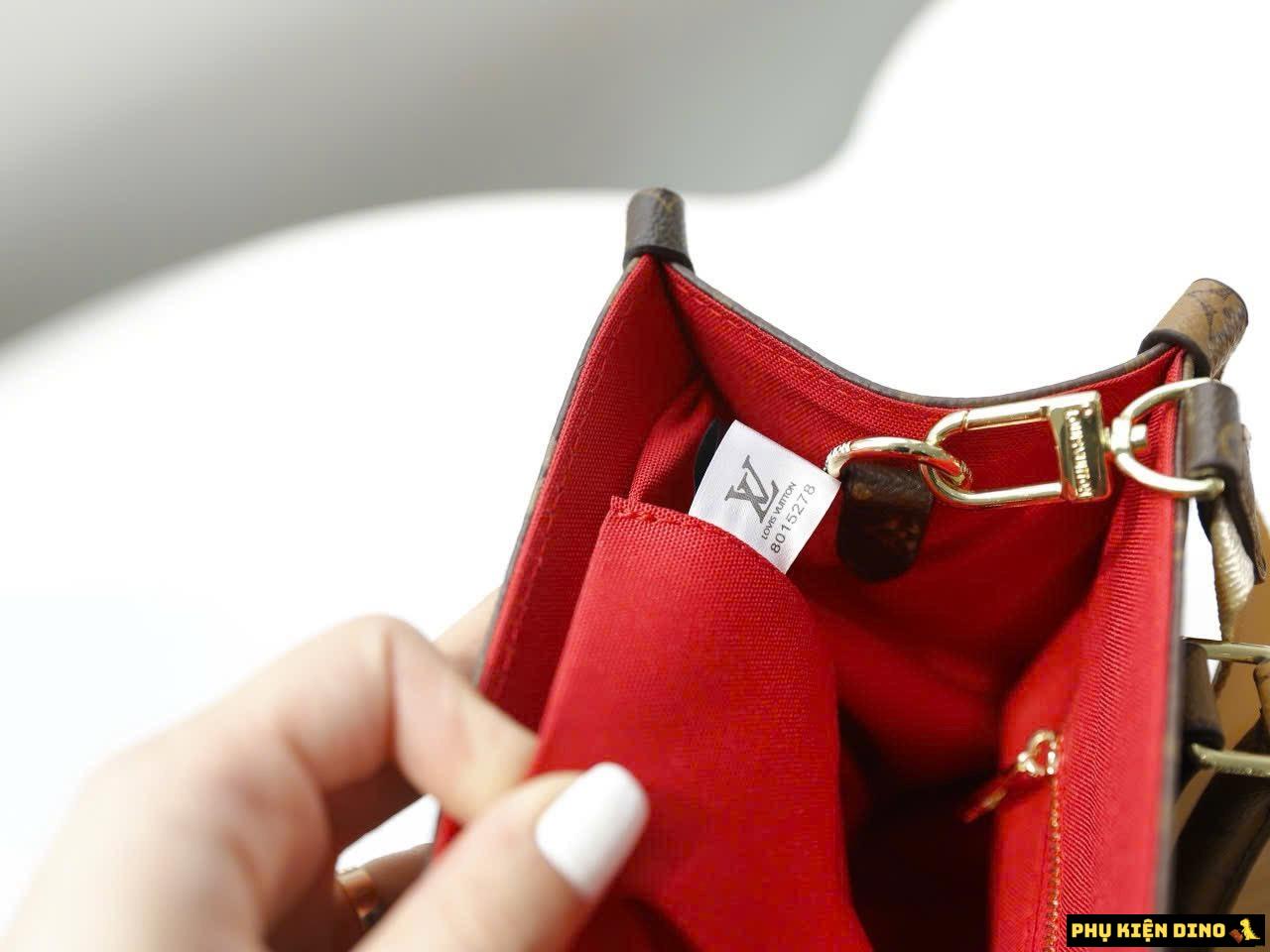 Túi Louis Vuitton LV Công Sở Họa Tiết Sang Trọng 8 Túi Louis Vuitton LV Công Sở Lót Đỏ Chuẩn Hình