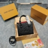 Túi Louis Vuitton Onthego Nano Mini Size 20 Hồng Nâu Đen 13 Túi Louis Vuitton LV Onthego Nano Mini Size 20 Màu Đen