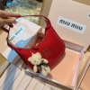 Túi MiuMiu 3 Màu Đỏ Trắng Đen Fullbox 11 Túi Miu Miu Red Fullbox