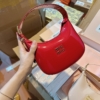 Túi MiuMiu 3 Màu Đỏ Trắng Đen Fullbox 9 Túi MiuMiu Logo Vàng màu Đỏ Bóng