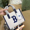 Túi MLB Basic Tote Canvas 3 Mẫu Chữ B NY 13 Túi MLB Basic Tote Canvas Chữ B Xanh Than