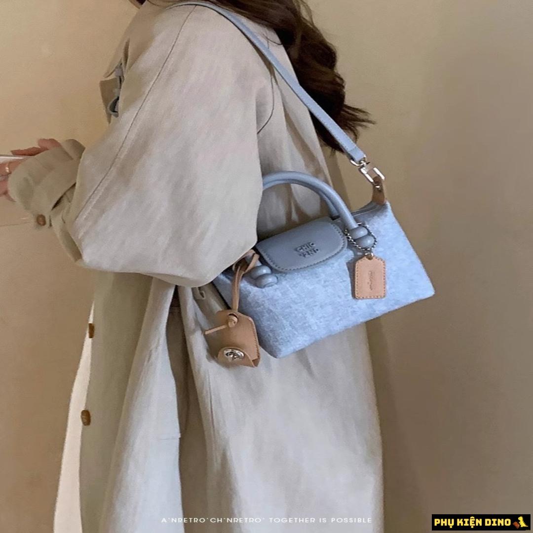 Túi Chio 2 Quai Denim Kèm Tag Giá Tốt 4 Túi Xách 2 Quai Denim