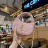 Túi YSL Quai Tròn Dây Xích Đeo Chéo Size 18 Trắng Đen Hồng 6 Túi YSL Quai Tròn Dây Xích Đeo Chéo Size 18 màu Hồng