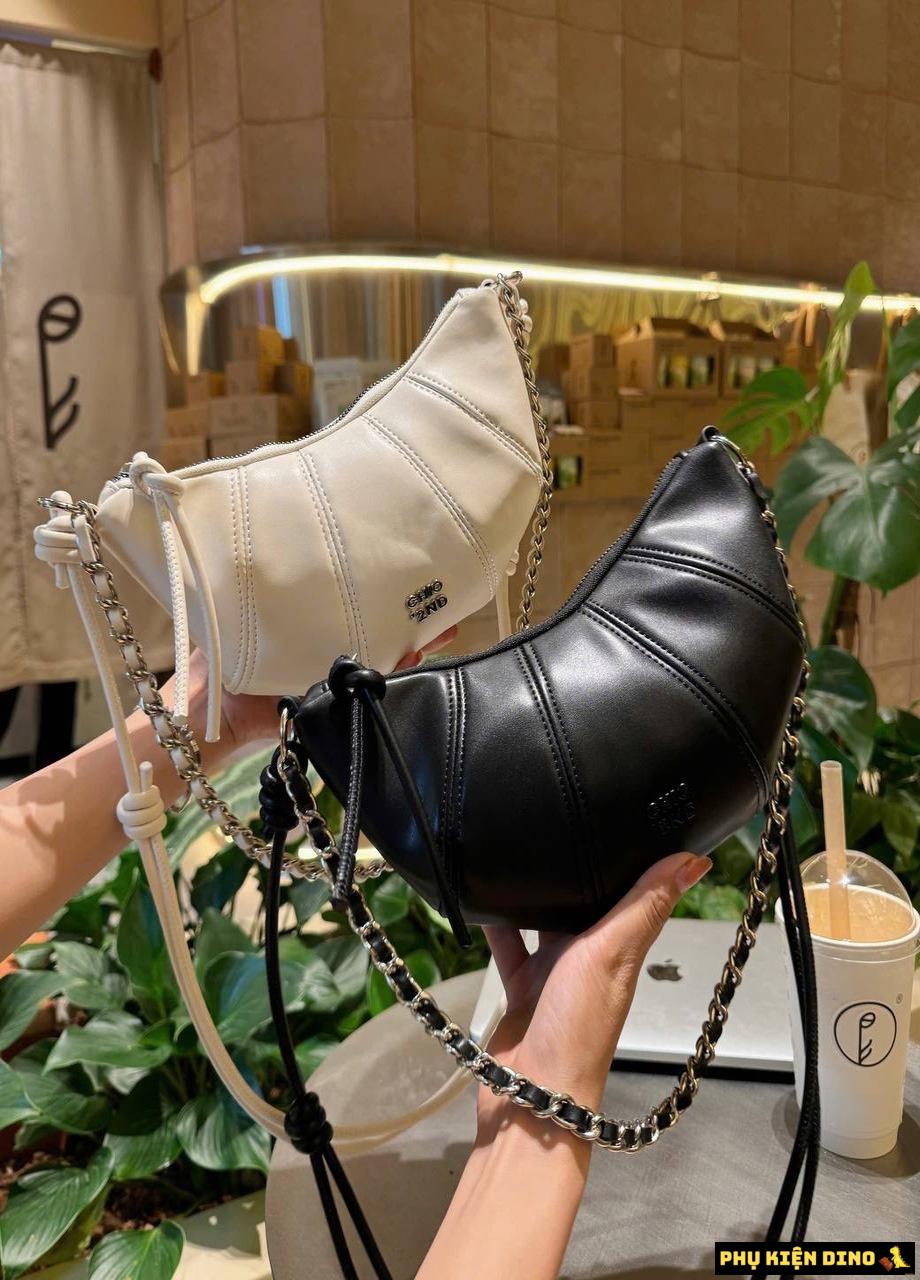 Túi Croissant Chio 2nd Bánh Sừng Bò 4 Màu Hot Size 20 2 Túi Croissant Chio 2nd Bánh Sừng Bò Màu Trắng Đen Size 20