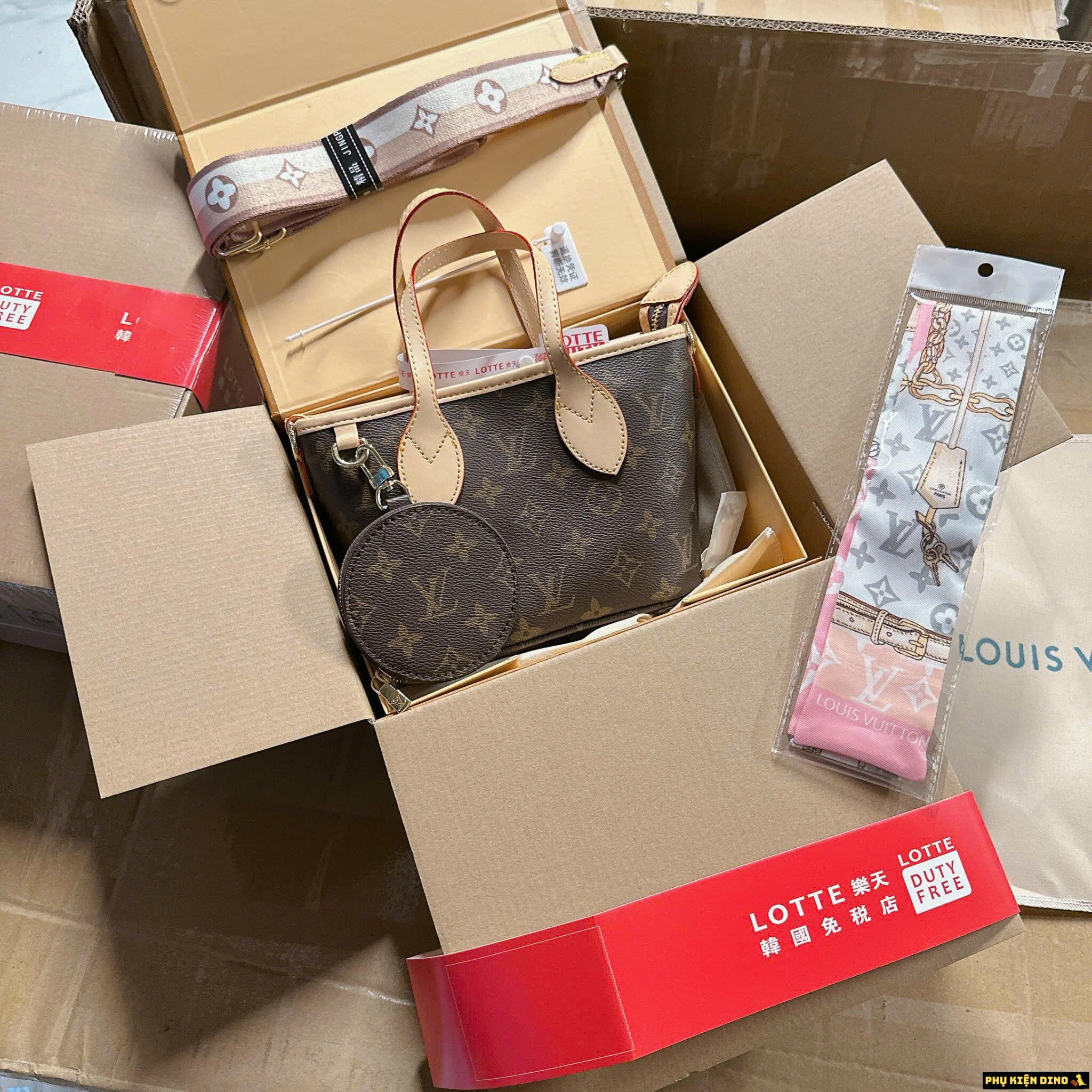 Túi Louis Vuitton LV Neverfull BB Màu Nâu M46786 6 Túi Louis Vuitton LV Neverfull BB Màu Nâu