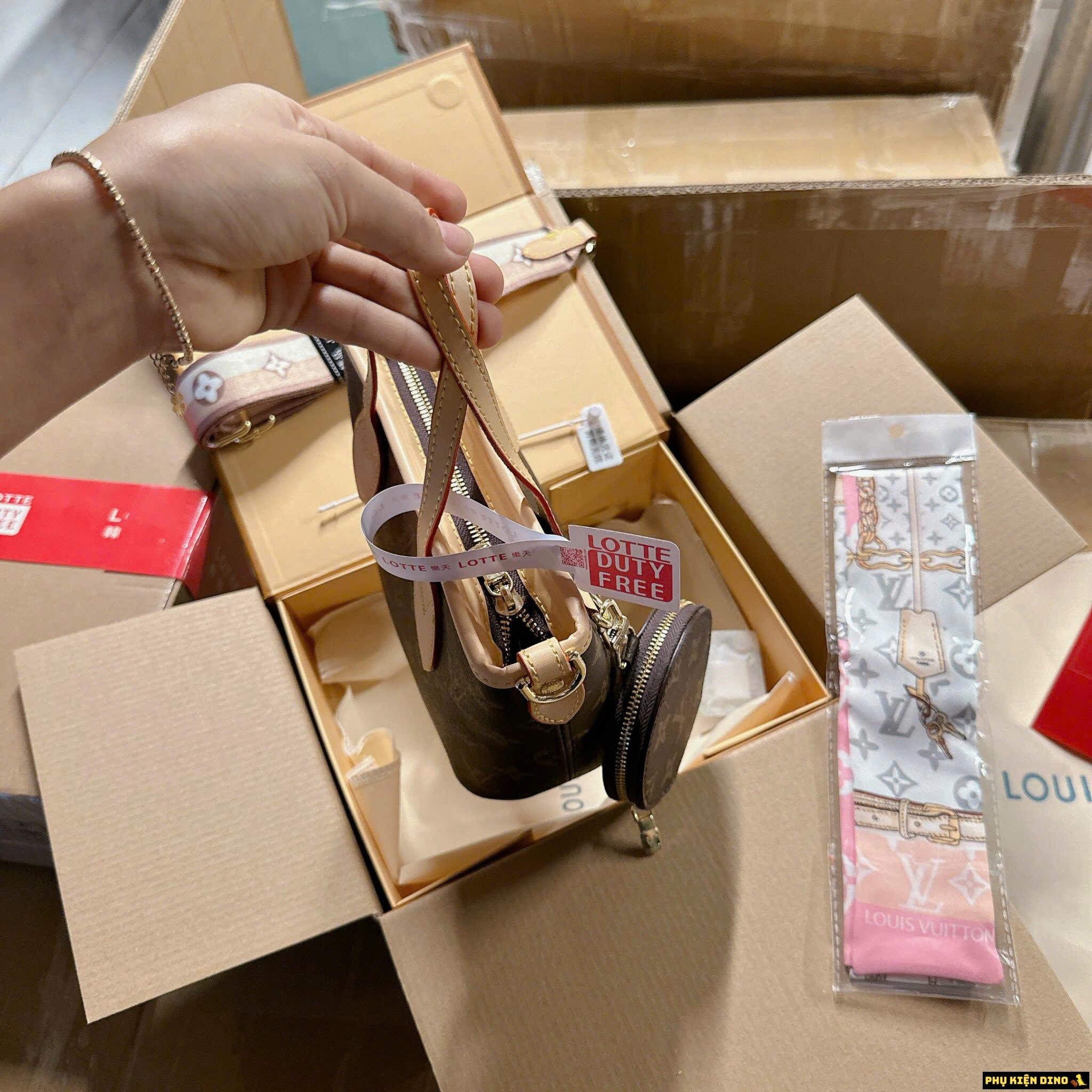 Túi Louis Vuitton LV Neverfull BB Màu Nâu M46786 4 Túi Xách Tay Nữ Louis Vuitton LV Neverfull BB Màu Nâu