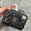 Túi Chanel 24 Camera Da Lambskin Black Size 19 14 Túi Chanel Camera Màu Đen Black