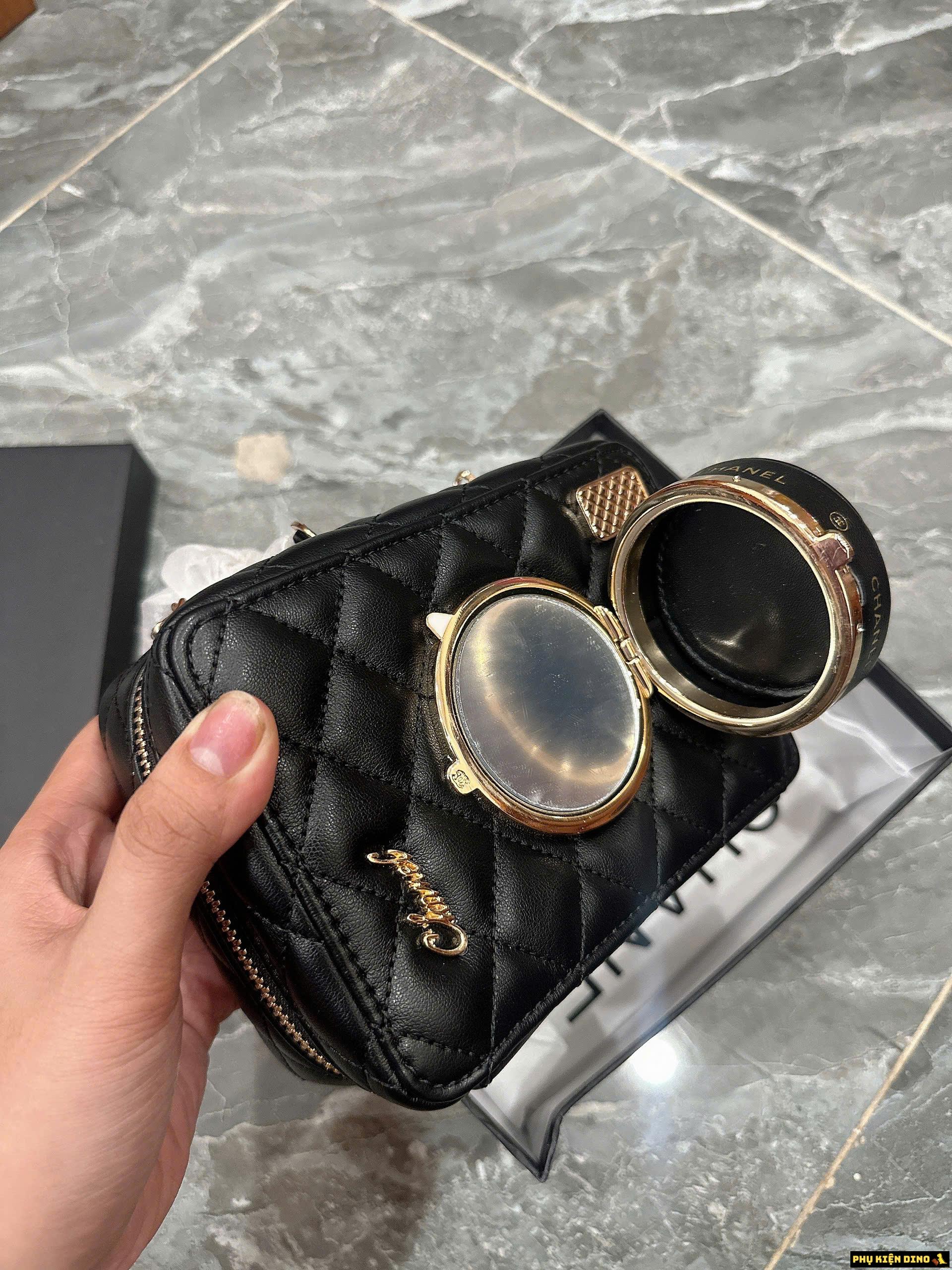 Túi Chanel 24 Camera Da Lambskin Black Size 19 4 Túi Chanel Camera Màu Đen