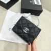 Túi Chanel Mini Quai Kiềng Màu Trắng Đen Fullbox 19 Túi Chanel Mini Black Quai Kiềng Fullbox