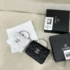 Túi Chanel Mini Quai Kiềng Màu Trắng Đen Fullbox 16 Túi Chanel Mini Black White