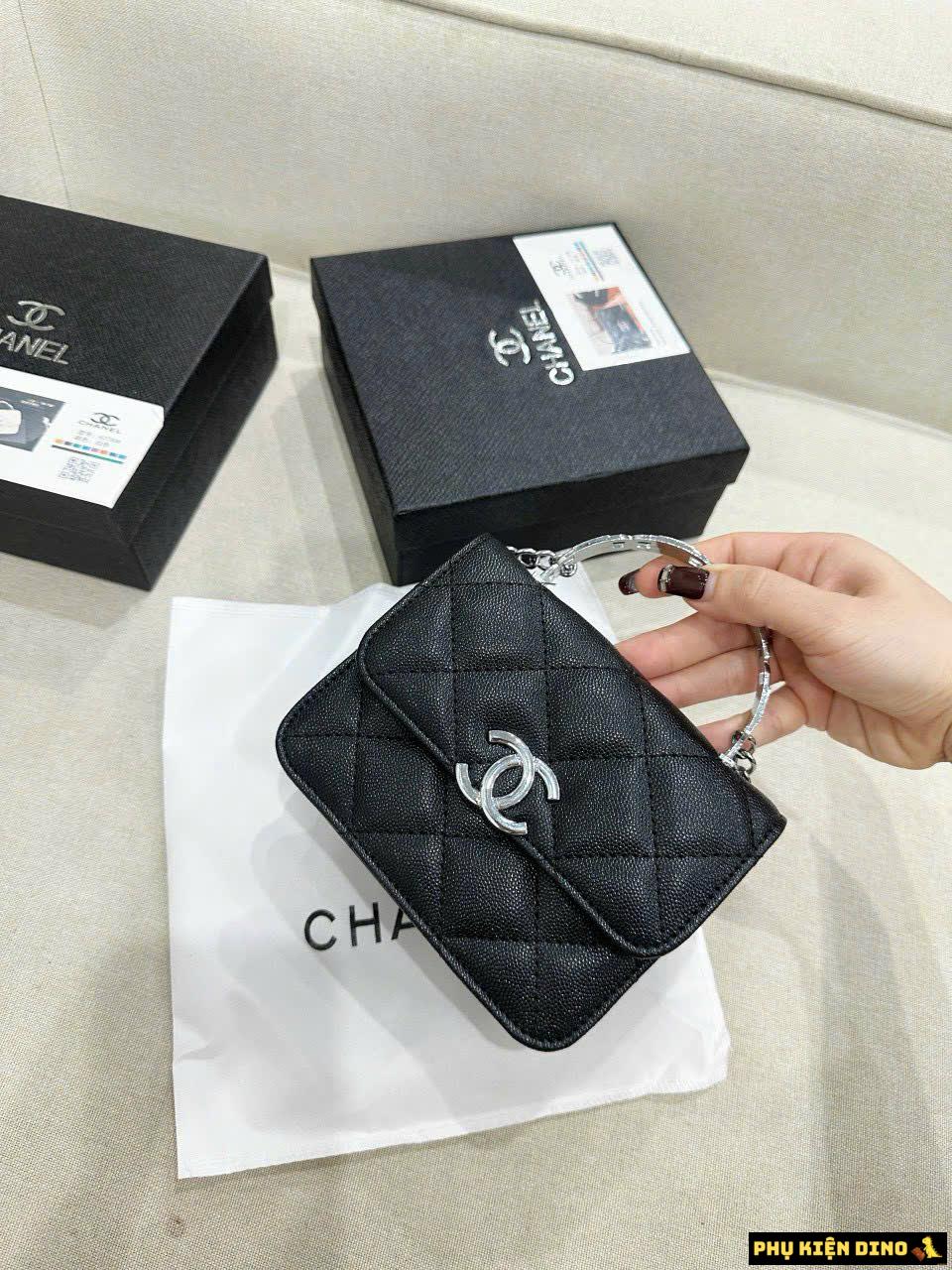 Túi Chanel Mini Quai Kiềng Màu Trắng Đen Fullbox 8 Túi Chanel Mini Fullbox