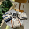 Túi Chloe Nano Woody In Linen Brown Black Navy 12 Túi Chloe 3 màu Nâu Đen Xanh Navy