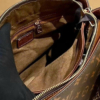 Túi Louis Vuitton LV Hai Quai Màu Nâu Và Vàng Nâu 15 Túi Công sở Louis Vuitton LV Brown Kèm Khăn