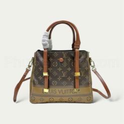 Túi Louis Vuitton LV Hai Quai Màu Nâu Và Vàng Nâu