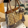 Túi Louis Vuitton LV Hai Quai Màu Nâu Và Vàng Nâu 10 Túi Louis Vuitton LV Hai Quai Màu Nâu Và Vàng Nâu