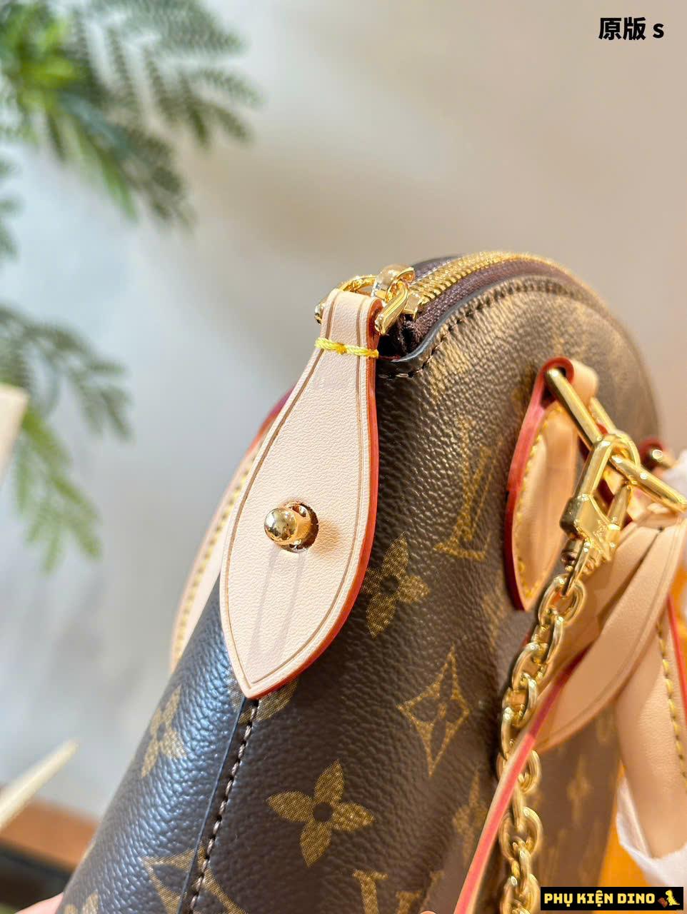 Túi Louis Vuitton LV Lockit BB Brown M12019 5 Túi Louis Vuitton LV Lockit Nâu