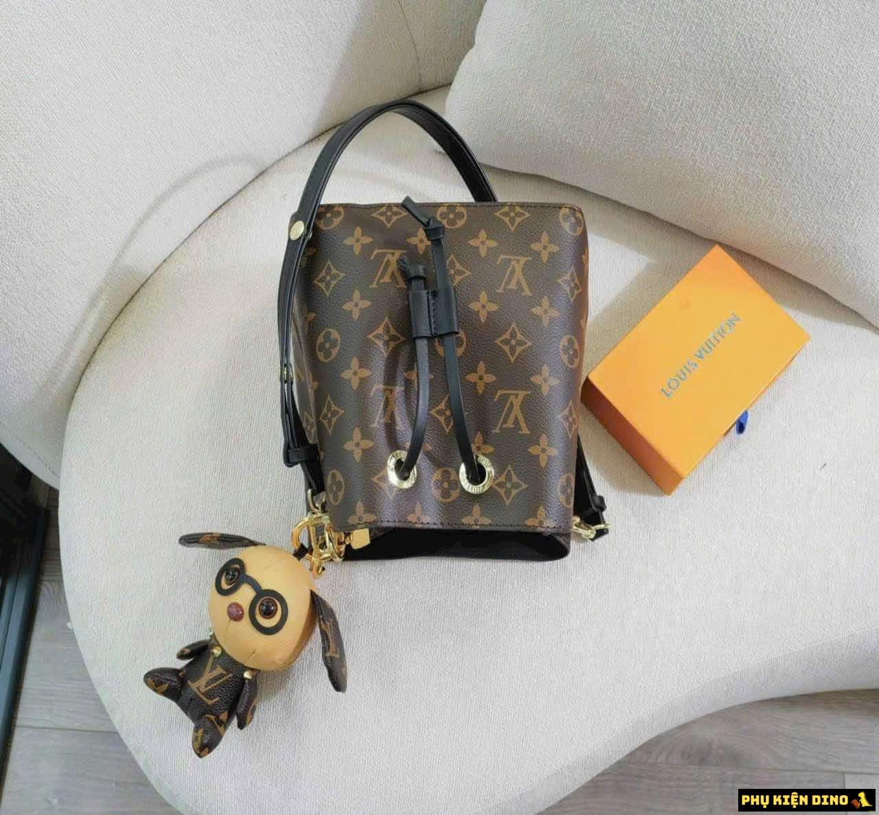 Túi Louis Vuitton LV Néonoé MM M44020 10 Túi Louis Vuitton LV Néonoé Black