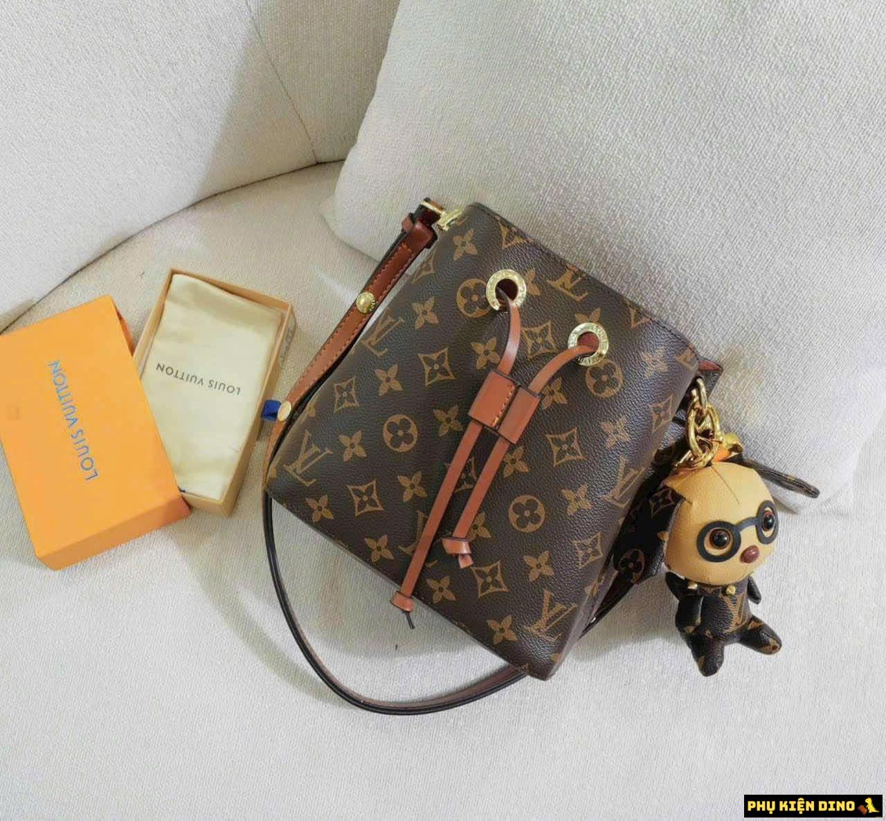 Túi Louis Vuitton LV Néonoé MM M44020 9 Túi Louis Vuitton LV Néonoé Brown