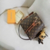 Túi Louis Vuitton LV Néonoé MM M44020 16 Túi Louis Vuitton LV Néonoé Dây Nâu