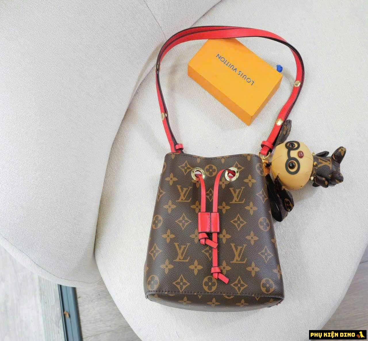 Túi Louis Vuitton LV Néonoé MM M44020 5 Túi Louis Vuitton LV Néonoé MM Màu Đỏ
