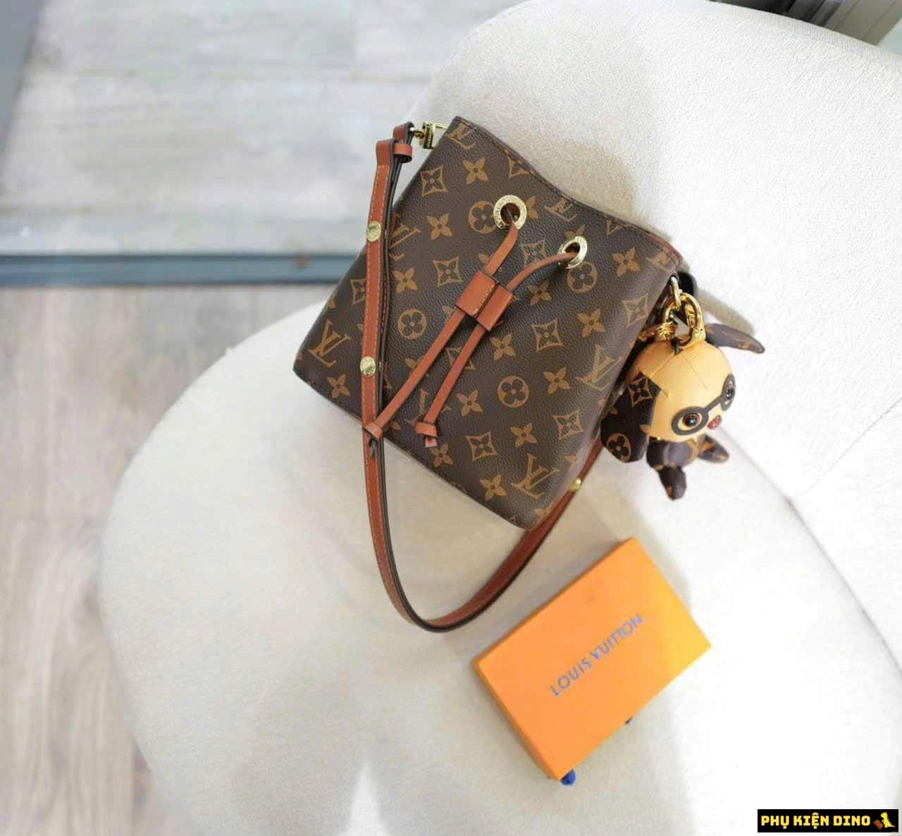 Túi Louis Vuitton LV Néonoé MM M44020 4 Túi Louis Vuitton LV Néonoé MM Màu Nâu