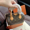 Túi Xách Nữ Louis Vuitton LV Speedy Trunk 20 M13146 17 Túi Xách Nữ Louis Vuitton LV Speedy Trunk Brown