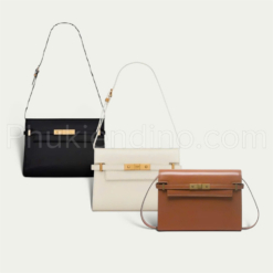 Túi YSL Saint Laurent Leather Manhattan Mini Crossbody Bag Size 19