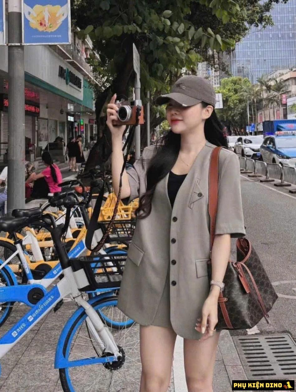 Túi Celine Leather Brown Nâu Fullbox 10 Ảnh Mẫu Mang Túi Celine Leather Brown Nâu