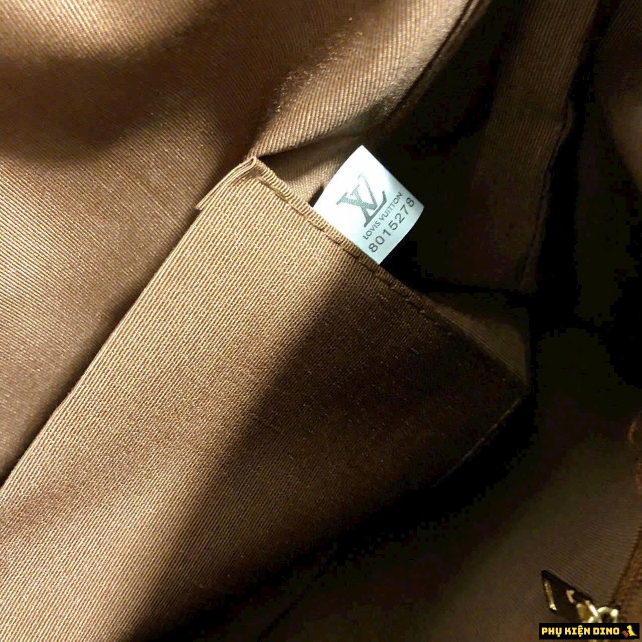 Túi LV Louis Vuitton Palermo Size 32 Fullbox Quai Đen Và Nâu 5 Bên Trong Túi Louis Vuitton LV Palermo