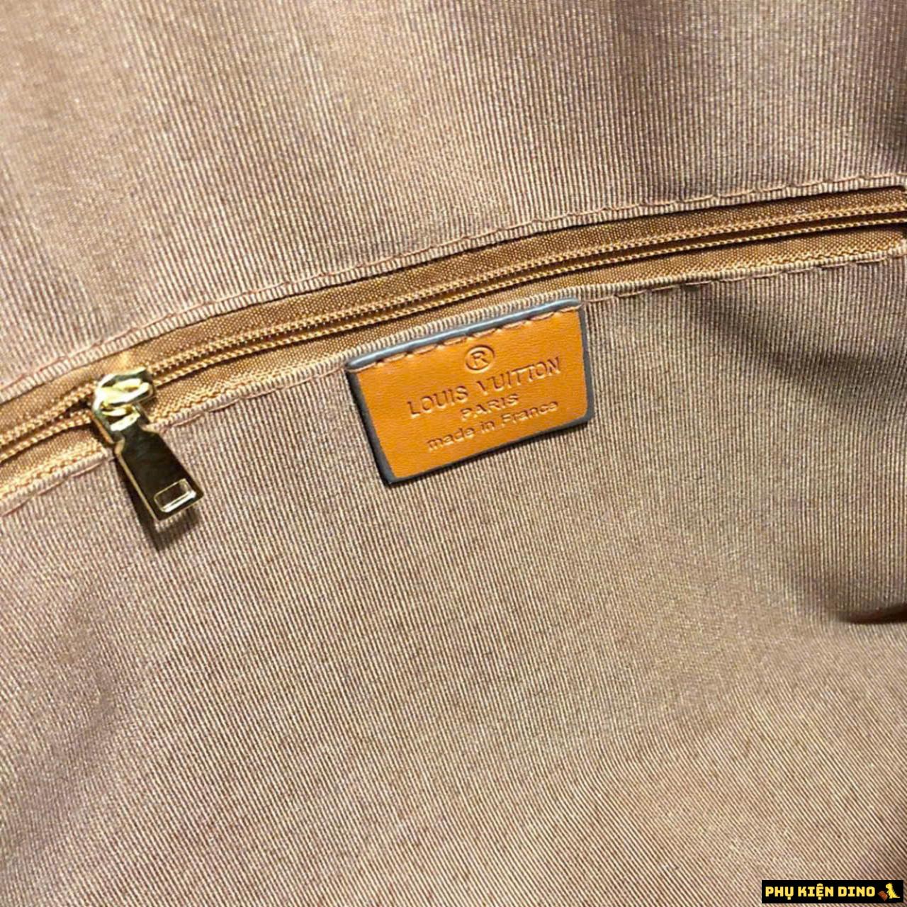 Túi LV Louis Vuitton Palermo Size 32 Fullbox Quai Đen Và Nâu 6 Dây kéo Túi Louis Vuitton LV Palermo