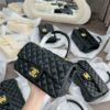 Túi Chanel Classic Màu Đen Logo Vàng Màu Trắng Đen 20 Túi Chanel Classic Đen