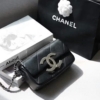 Túi Chanel 2005 Black Giant Flap Bag - Túi Chanel Màu Đen Khóa Bạc 8 Túi Chanel Màu Đen