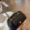 Túi Chanel Maxi Bowling Black Size 23 16 Túi Chanel Màu Đen Dáng Ngang