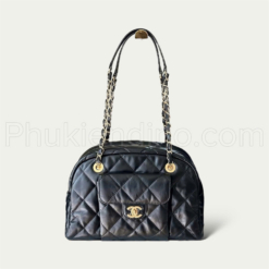 Túi Chanel Maxi Bowling Black Size 23