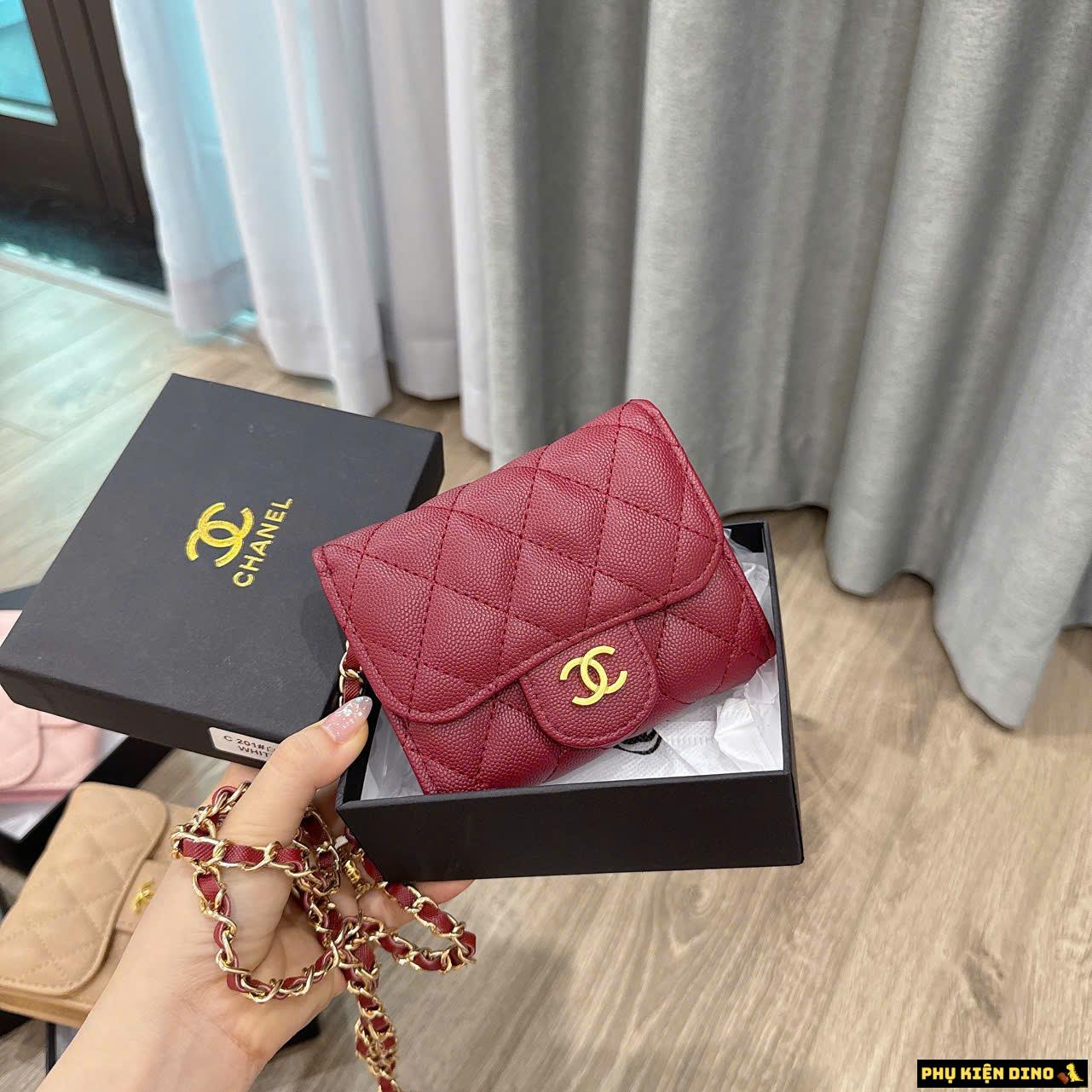Túi Chanel Mini Fullbox Nhiều Màu 2 Túi Chanel Mini màu Đỏ